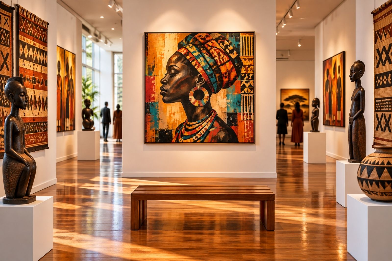 Villa Afrique art gallery
